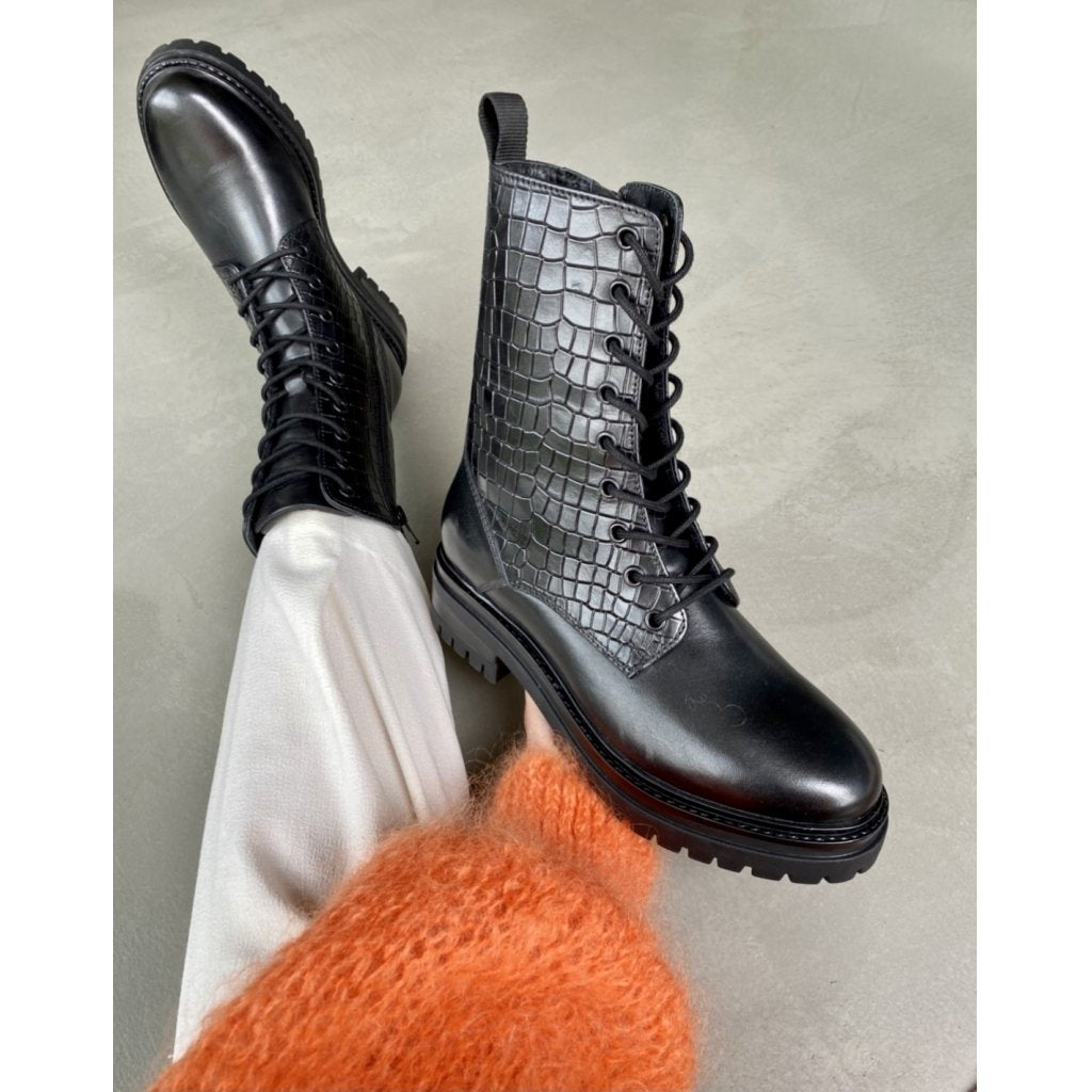 SORT WENDY STØVLE - Peti Sko - COPENHAGEN SHOES