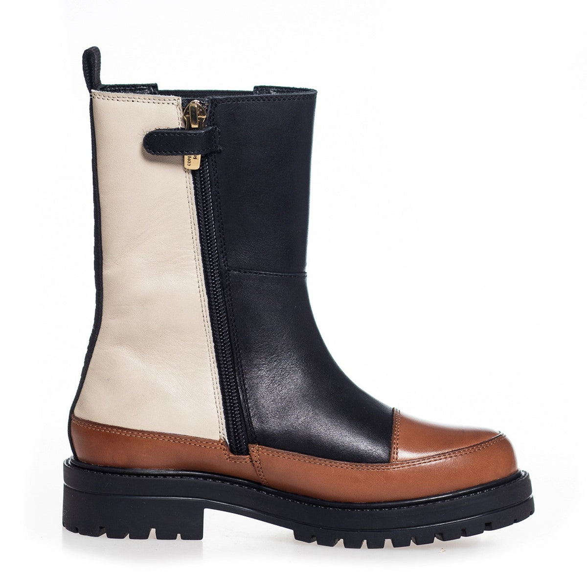 SORT/BRUN WALKING GIRLS STØVLE - Peti Sko - COPENHAGEN SHOES