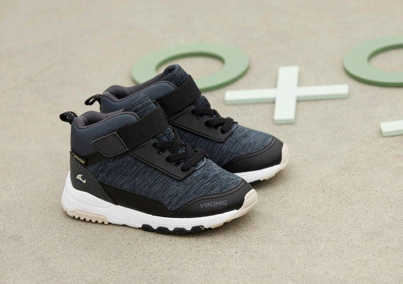 SORT/GRÅ SKO - Peti Sko - Viking