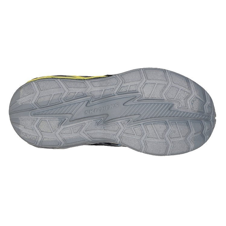SORT/GUL STORM BLINKESKO - Peti Sko - SKECHERS