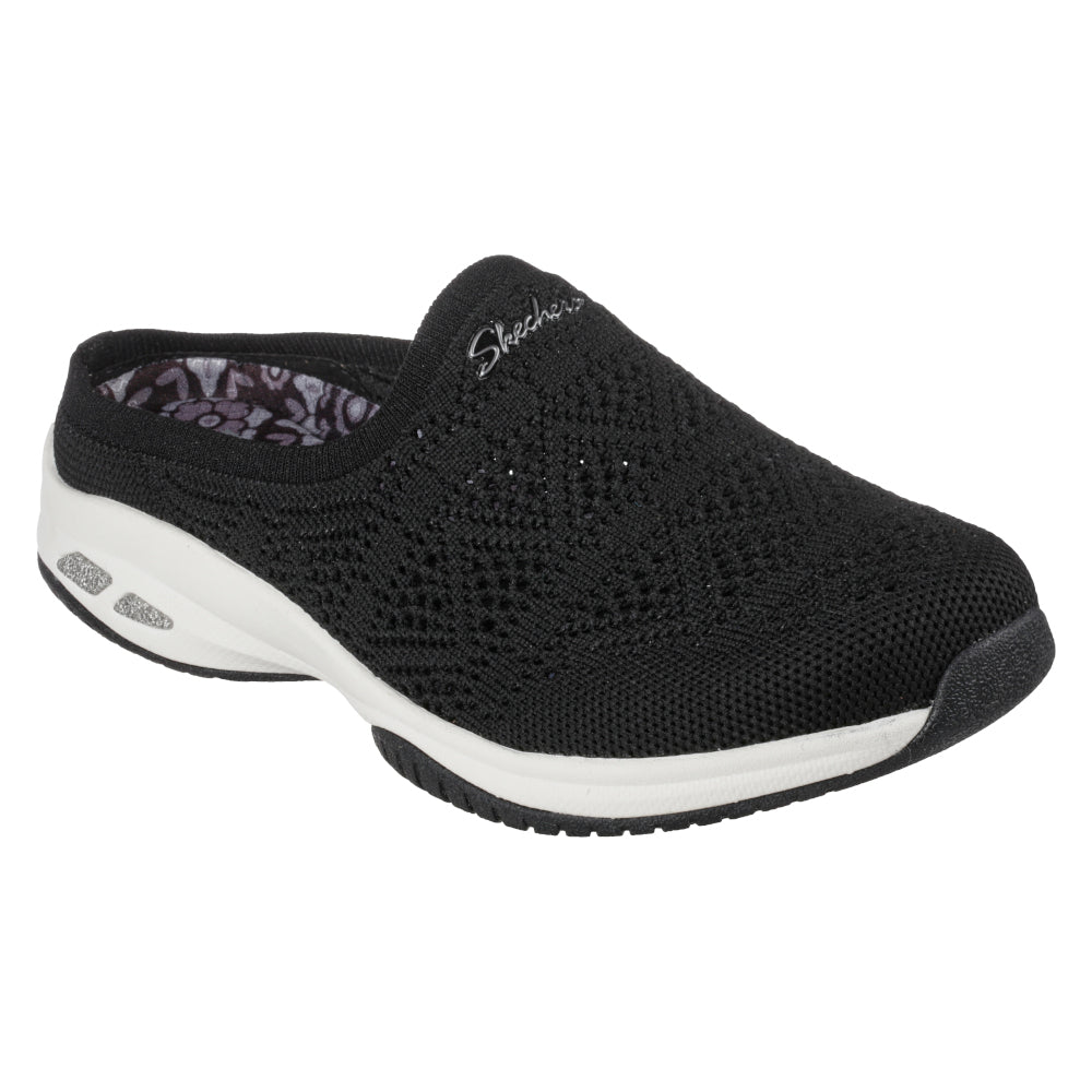SORT/HVID SLIPPER - Peti Sko - SKECHERS