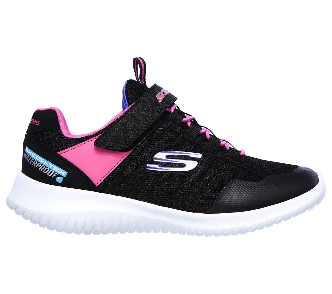 SORT/PINK SNEAKER - Peti Sko - SKECHERS