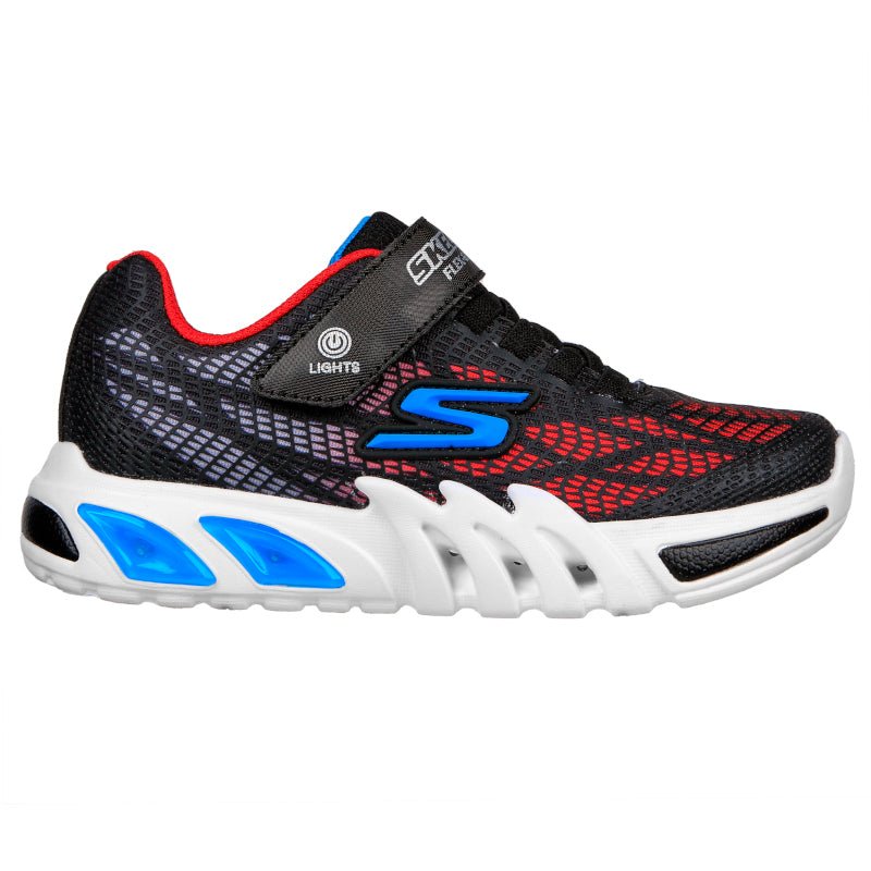 SORT/RØD FLEX GLOW ELITE - VORLO - Peti Sko - SKECHERS