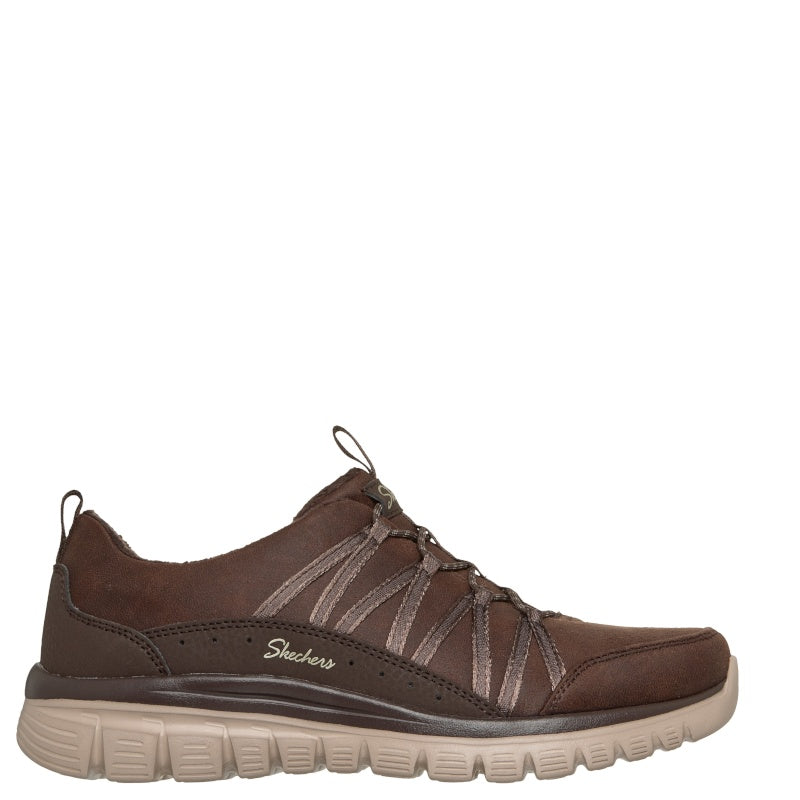 Skechers Graceful Cozy Hug Sneakers Dame Brun