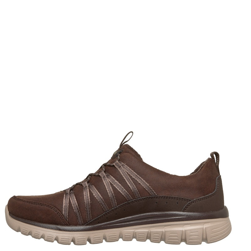 Skechers Graceful Cozy Hug Sneakers Dame Brun