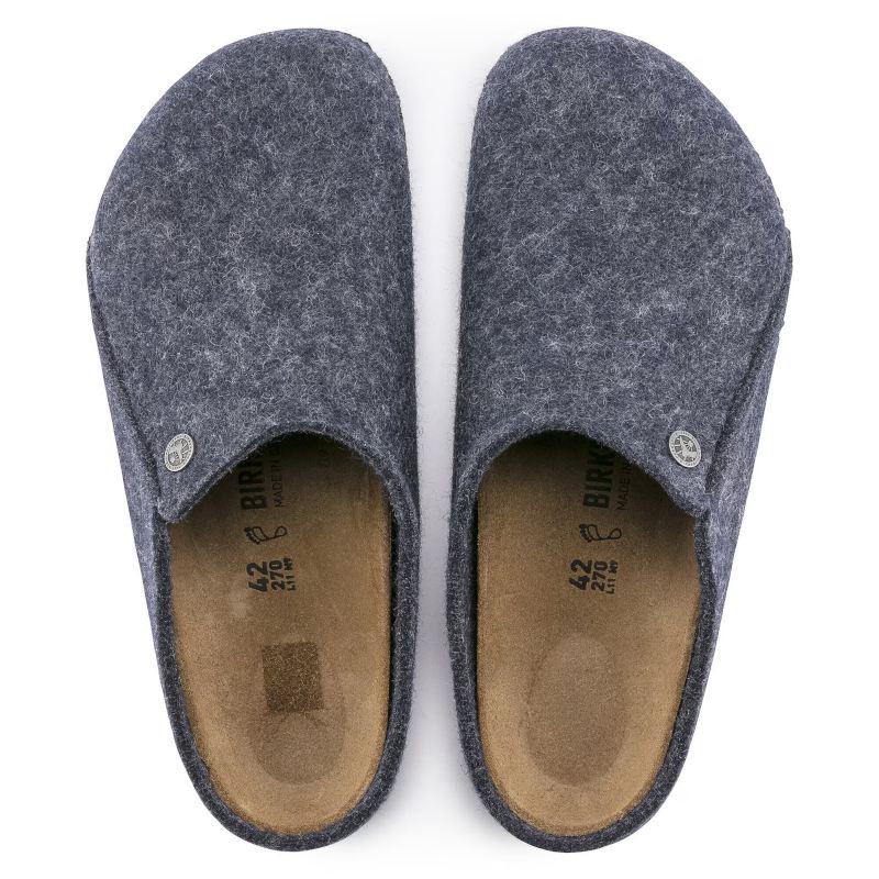 Birkenstock Zermatt Hjemmesko Herre Blå (Normal)