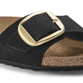 Birkenstock Madrid Big Buckle Sandal Smutter Dame Sort