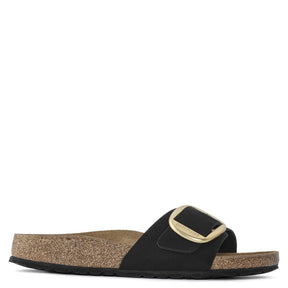 Birkenstock Madrid Big Buckle Sandal Smutter Dame Sort
