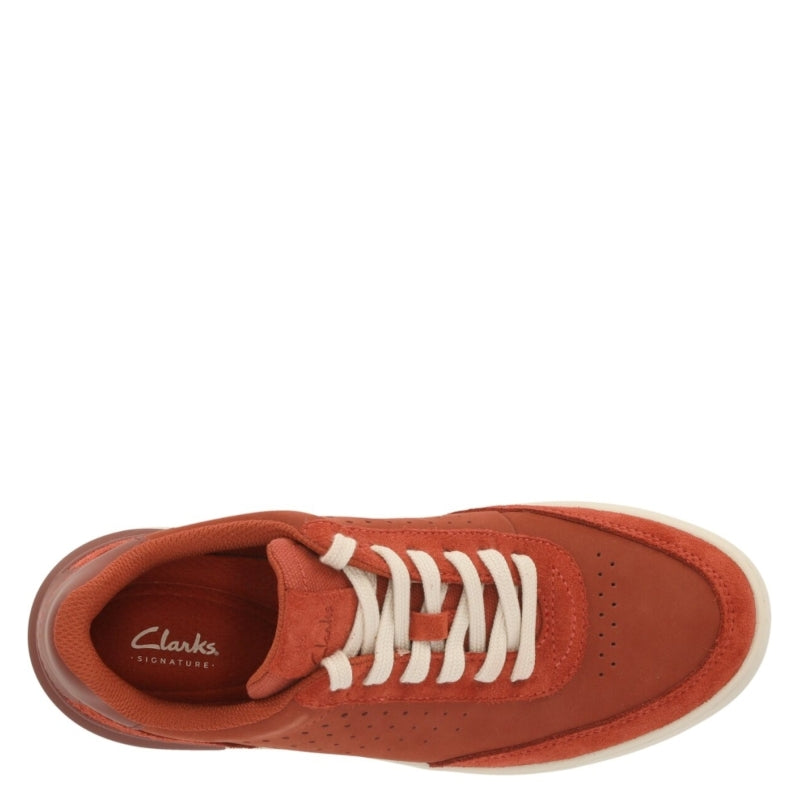 Clarks Courtlite Run Sneaker Herre Rød