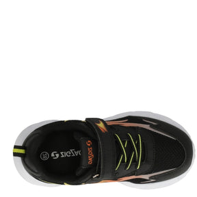 Zigzag Gukal Sneaker Blinkesko Børn Sort