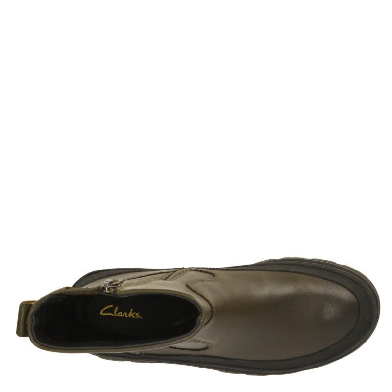 Clarks Orianna2 Rise Støvle Dame Grøn