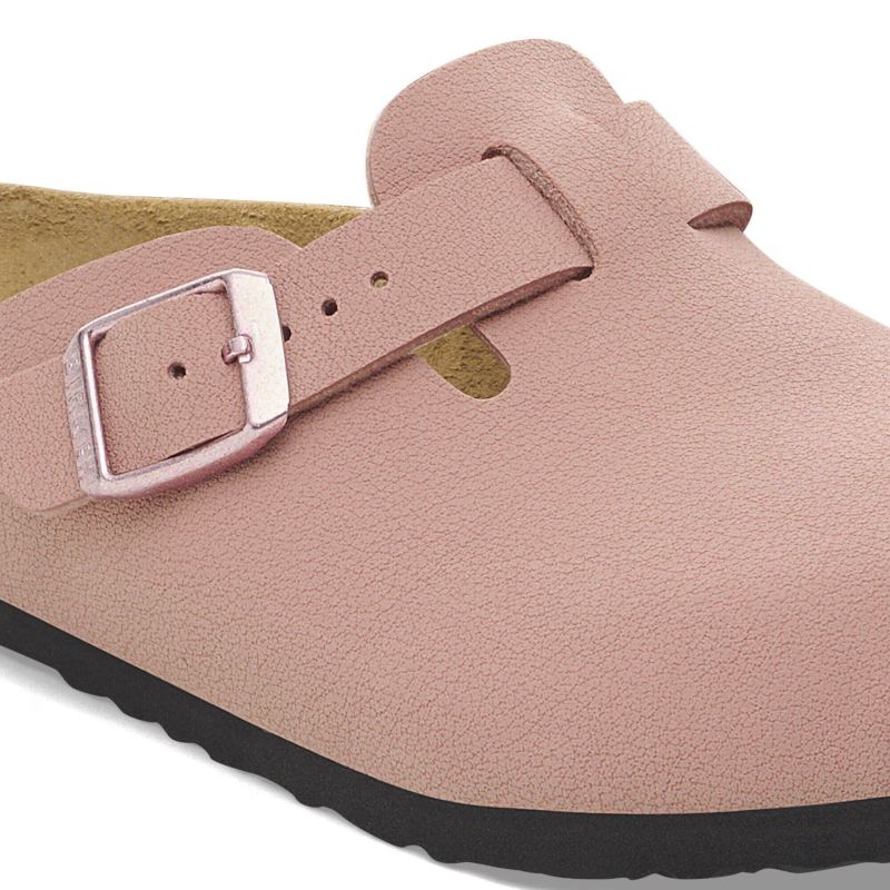 Birkenstock Boston Kids Birko-Flor Smutter Børn Lyserød