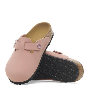 Birkenstock Boston Kids Birko-Flor Smutter Børn Lyserød
