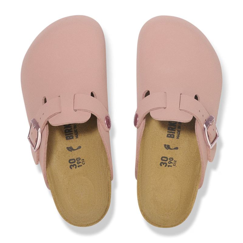 Birkenstock Boston Kids Birko-Flor Smutter Børn Lyserød