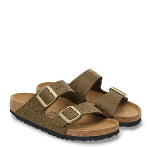 Birkenstock Arizona BS Leo Khaki Sandal dame grøn