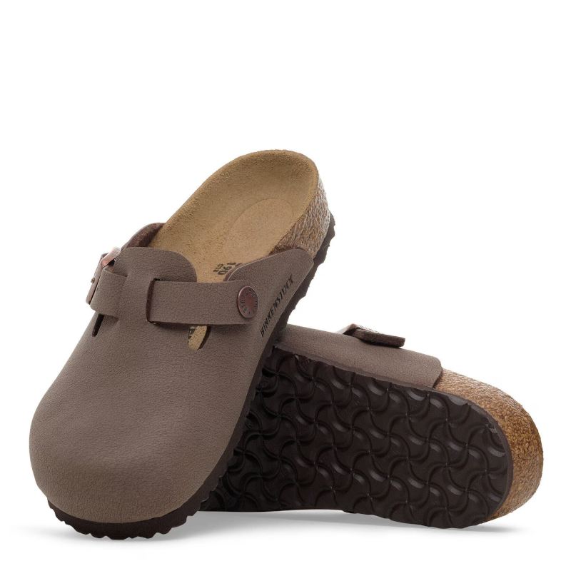 Birkenstock Boston Kids Birko-Flor Smutter Børn Brun
