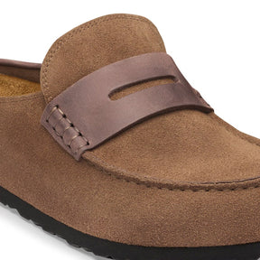 Birkenstock Naples Wrapped Smutter Herre Dame Brun (Smal)