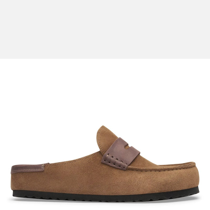 Birkenstock Naples Wrapped Smutter Herre Dame Brun (Smal)
