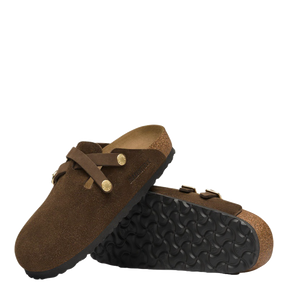 Birkenstock Blair Suede Carafe Smutter Dame Brun (Smal)