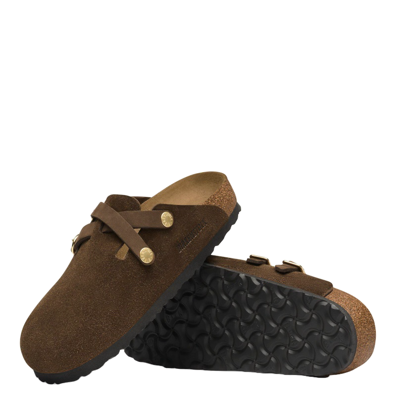 Birkenstock Blair Suede Carafe Smutter Dame Brun (Smal)