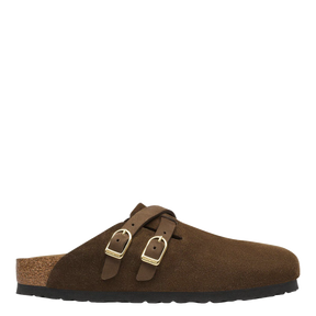 Birkenstock Blair Suede Carafe Smutter Dame Brun (Smal)