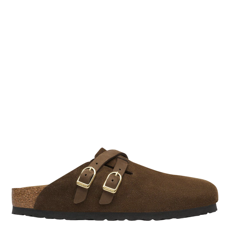 Birkenstock Blair Suede Carafe Smutter Dame Brun (Smal)