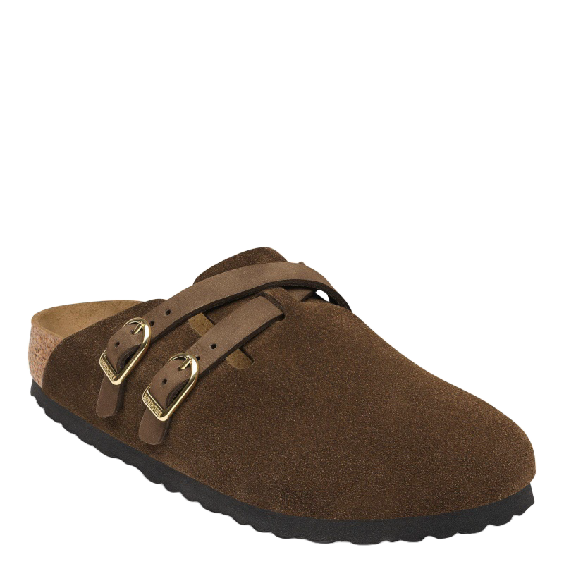 Birkenstock Blair Suede Carafe Smutter Dame Brun (Smal)