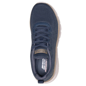 Skechers Bobs Sport B Flex Hi - Flying Hi Sneaker Dame Blå