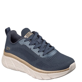 Skechers Bobs Sport B Flex Hi - Flying Hi Sneaker Dame Blå