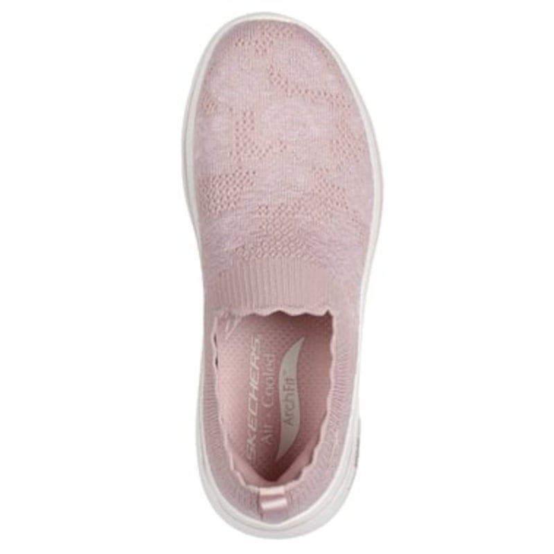 Skechers GO Walk Arch Fit 2.0 Rosa Linda sneaker dame lyserød