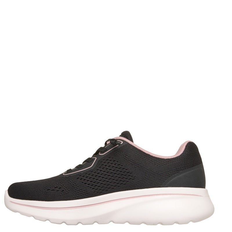 Skechers Relaxed Fit: Go Walk Arch Fit N-Joy - Ellie Sneaker Dame Sort