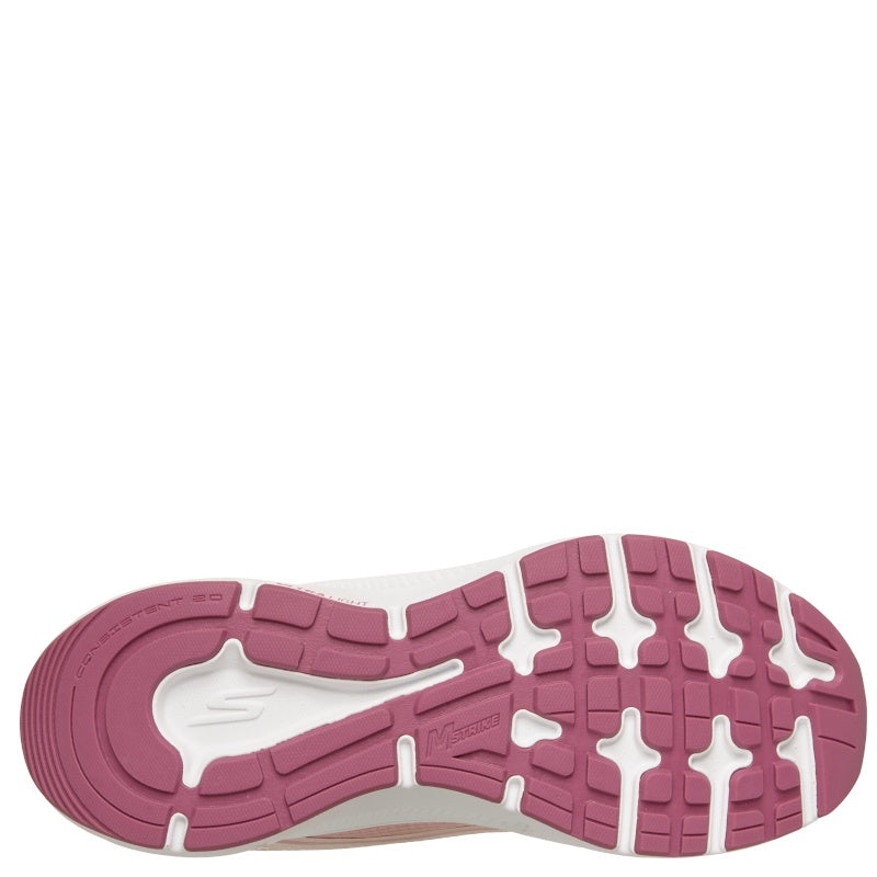 Skechers Go Run Consistent 2.0 Arved Sneaker Dame Lyserød