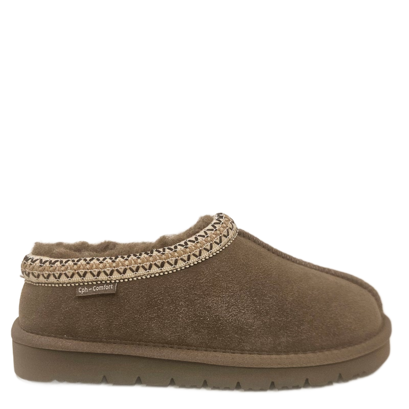 Copenhagen Comfort 1044 Inca Hjemmesko Dame Grå