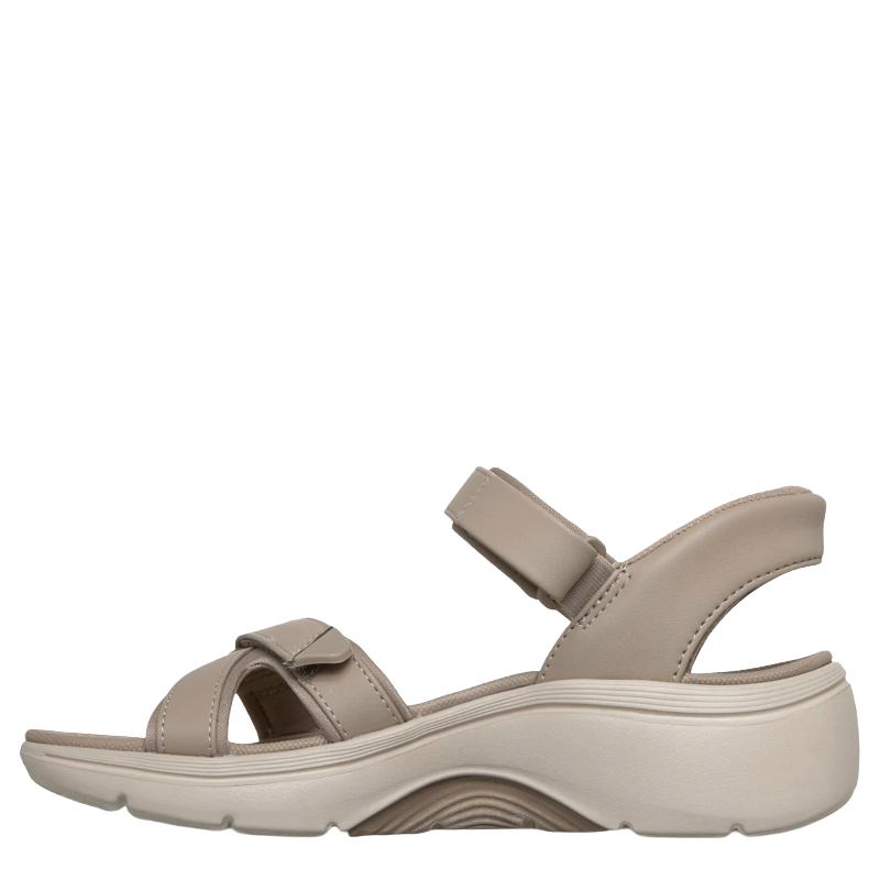 Skechers Slip-ins Go Walk Arch Fit 2.0 - Laura Sandal Dame Beige