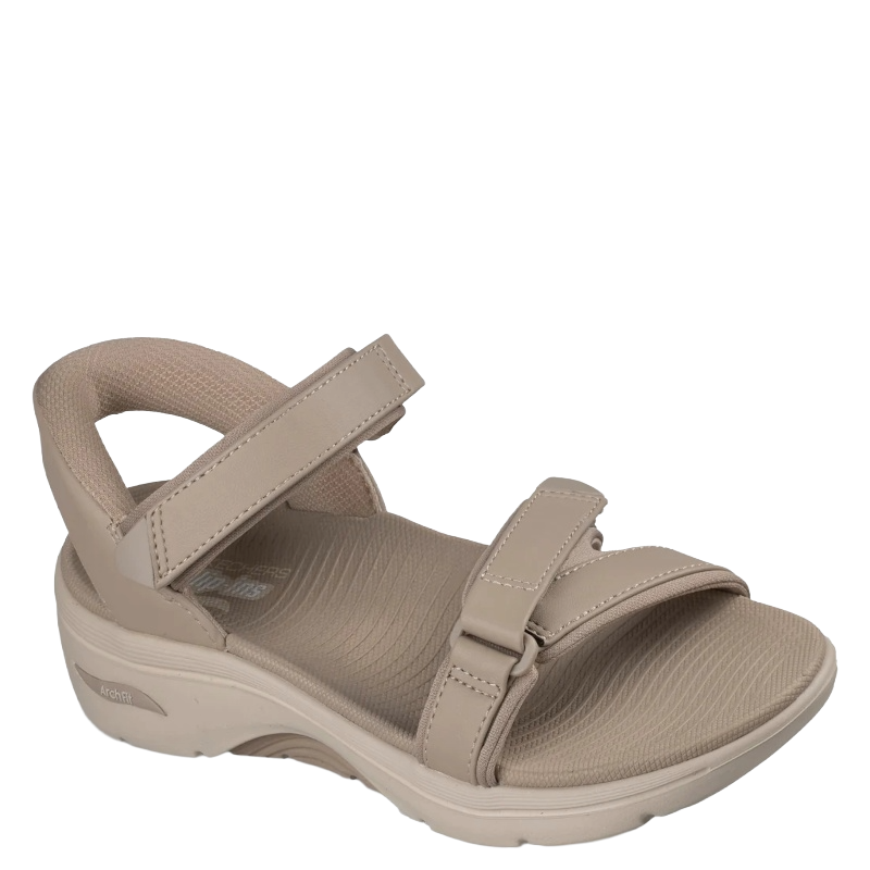 Skechers Slip-ins Go Walk Arch Fit 2.0 - Laura Sandal Dame Beige
