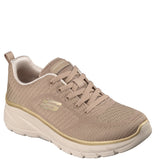 Skechers Fashion Fit 2.0 Moonlight Glow Sneaker Dame Beige