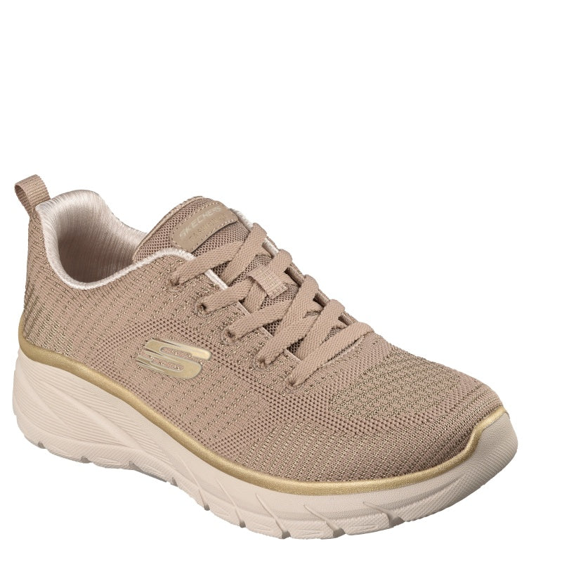 Skechers Fashion Fit 2.0 Moonlight Glow Sneaker Dame Beige