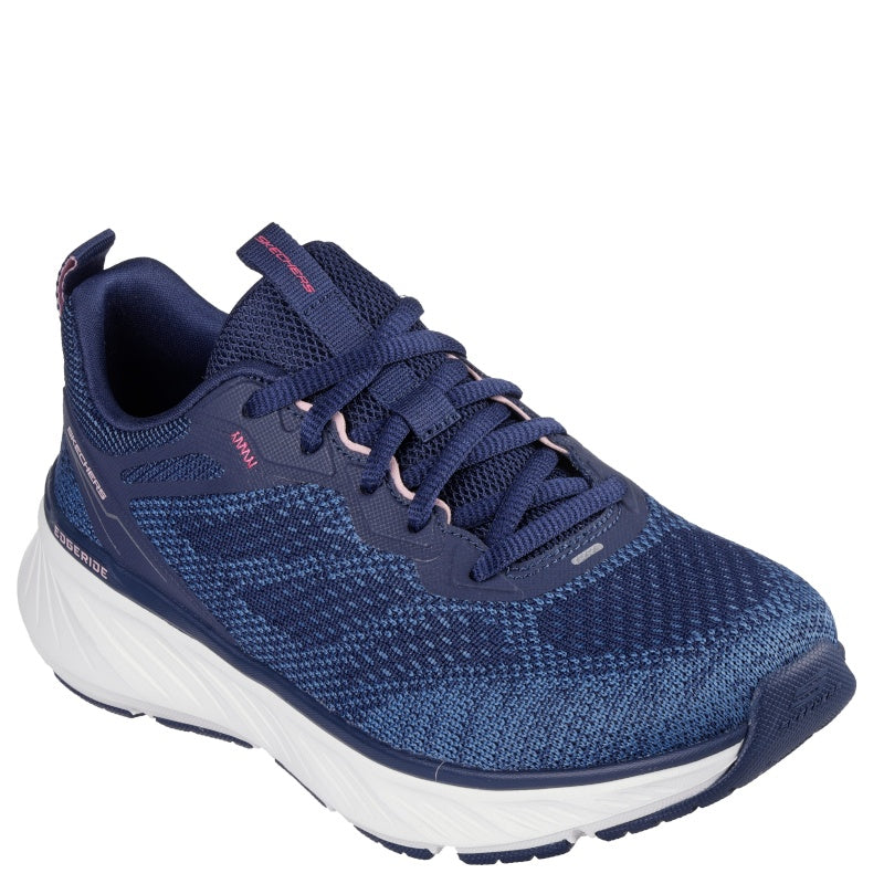 Skechers Relaxed Fit: Edgeride – Power Flow Sneaker Dame Blå