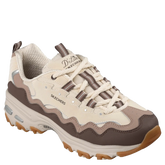 Skechers D'Lites  Vintage Wave Sneaker Dame Brun