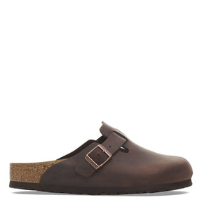 Birkenstock Boston Habanna Soft Smutter Herre Dame Brun (Normal)