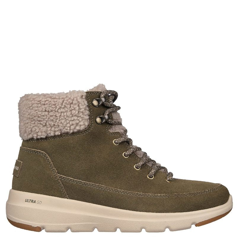 Skechers On the GO Glacial Ultra Woodlands støvle dame grøn
