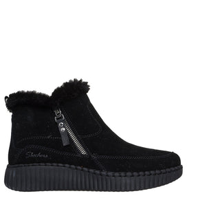Skechers Relaxed Fit: Wilshire Blvd - Fresh Zip Støvle Dame Sort