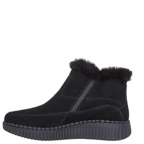 Skechers Relaxed Fit: Wilshire Blvd - Fresh Zip Støvle Dame Sort