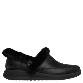 Skechers Slip-ins: Cozy Escape Hjemmesko Dame Sort