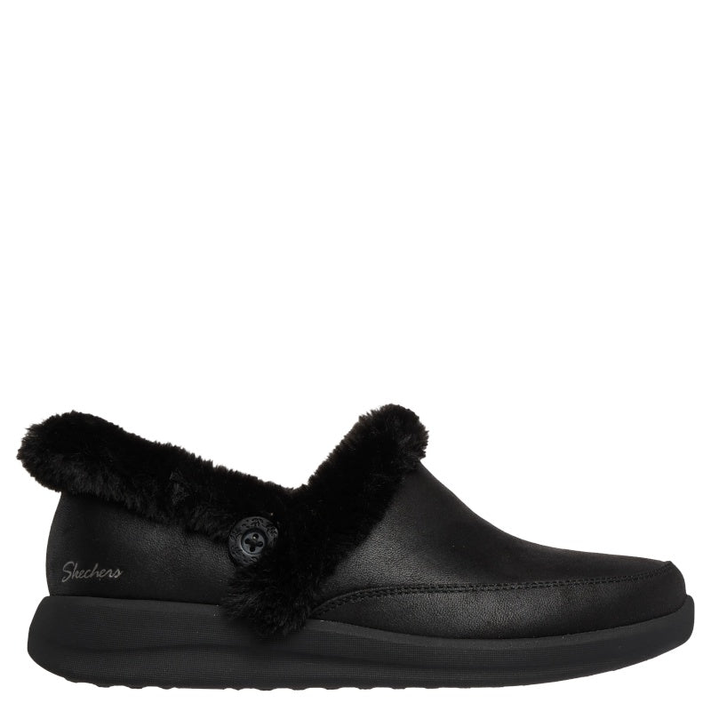 Skechers Slip-ins: Cozy Escape Hjemmesko Dame Sort