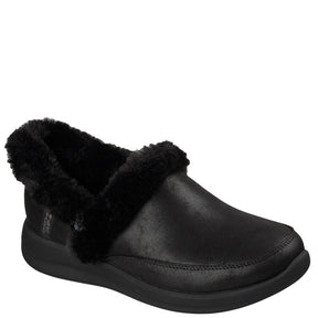 Skechers Slip-ins: Cozy Escape Hjemmesko Dame Sort