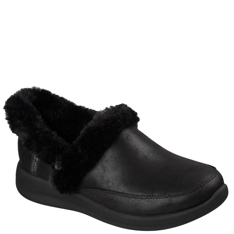 Skechers Slip-ins: Cozy Escape Hjemmesko Dame Sort