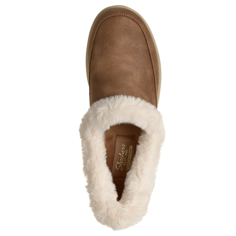 Skechers Slip-ins: Cozy Escape Hjemmesko Dame Brun