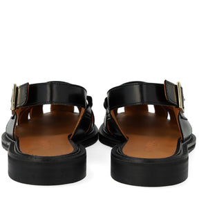 Angulus 1688-101 Sandal Slingback Loafer Dame Sort