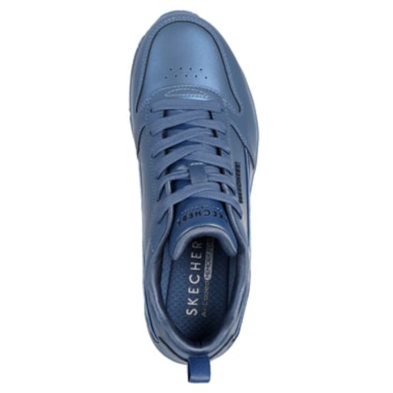 Skechers Uno Galactic Gal sneaker dame blå metallic